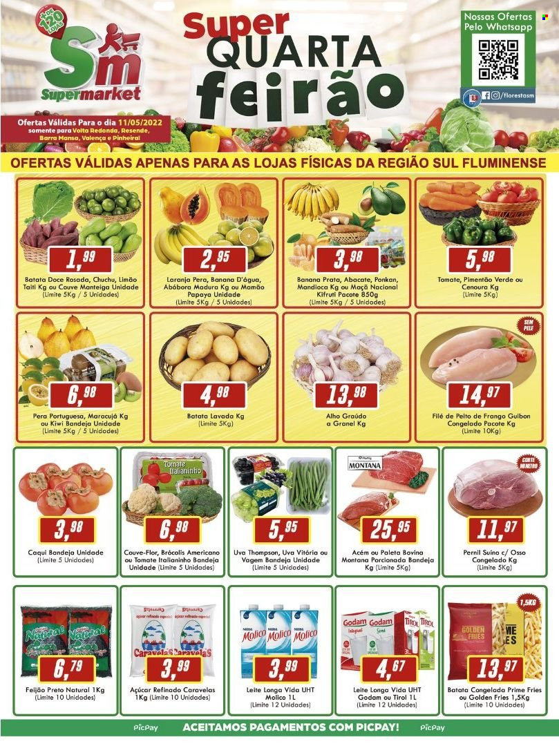 Folheto Rede Supermarket - 11/05/2022 - 11/05/2022. Página 1