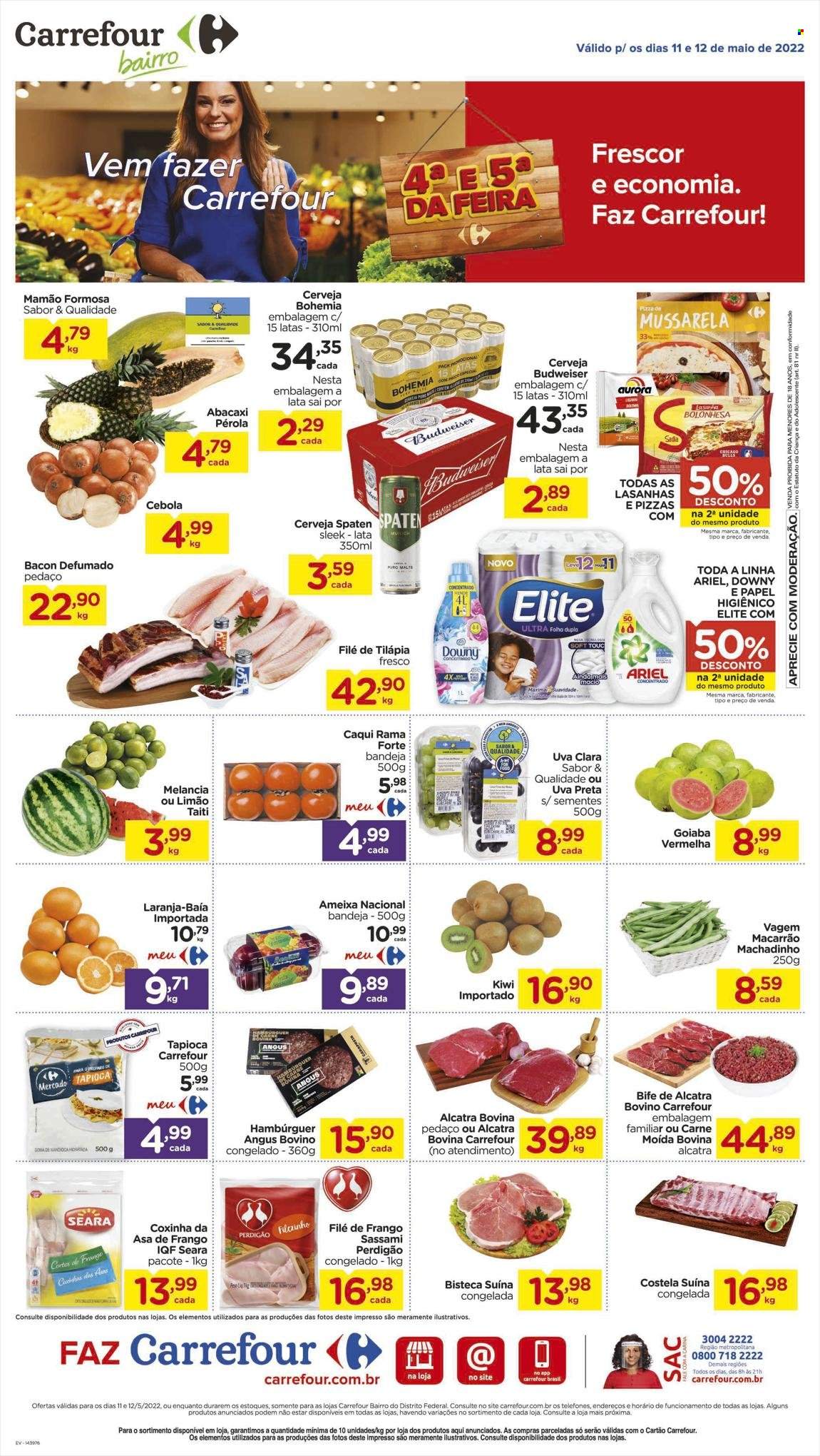 Folheto Carrefour Bairro - 11/05/2022 - 12/05/2022. Página 1