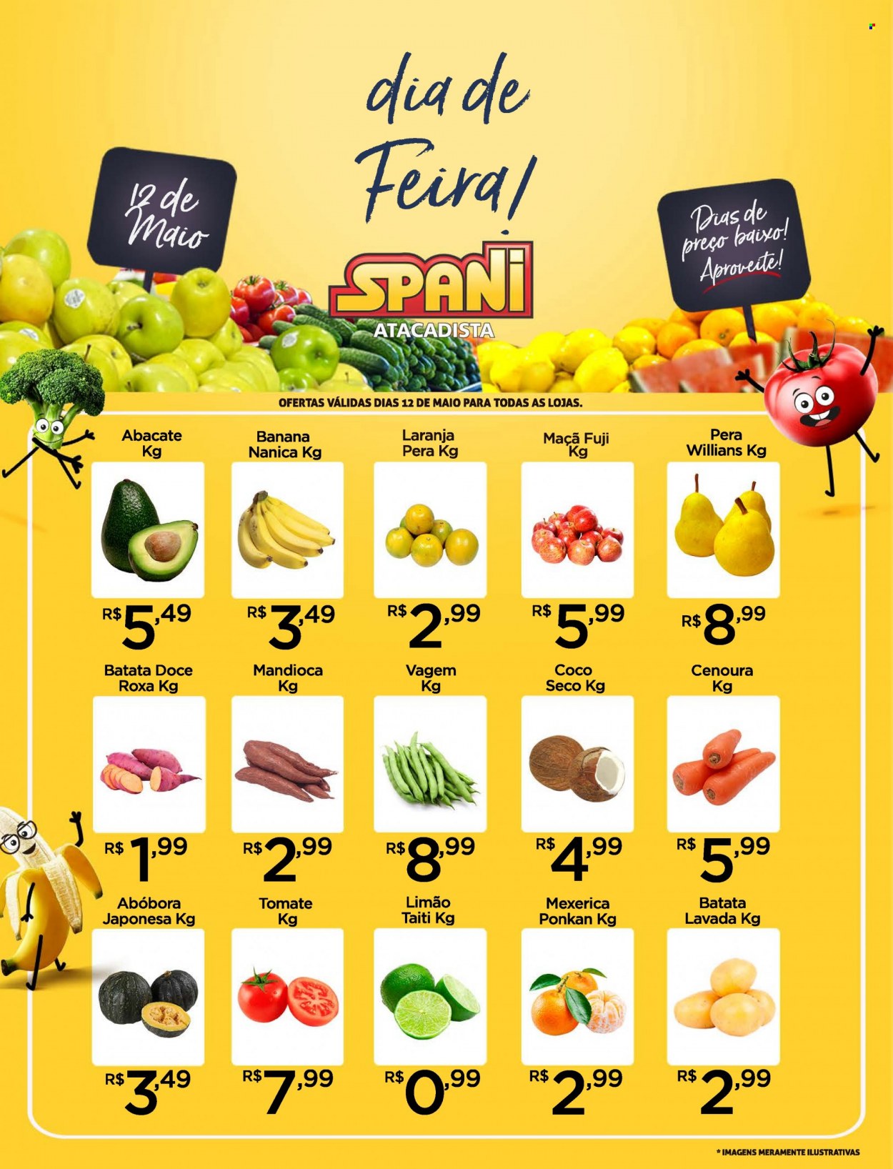 Folheto Spani Atacadista - 12/05/2022 - 12/05/2022. Página 1