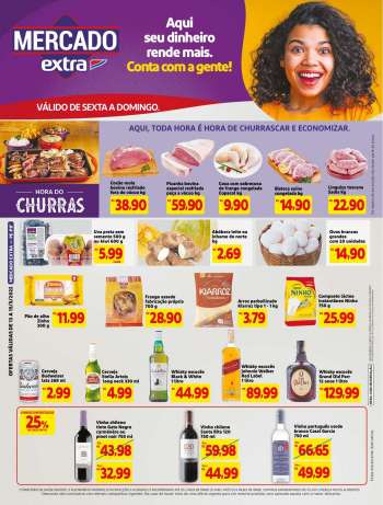 Folheto Mercado Extra - 13/05/2022 - 15/05/2022.