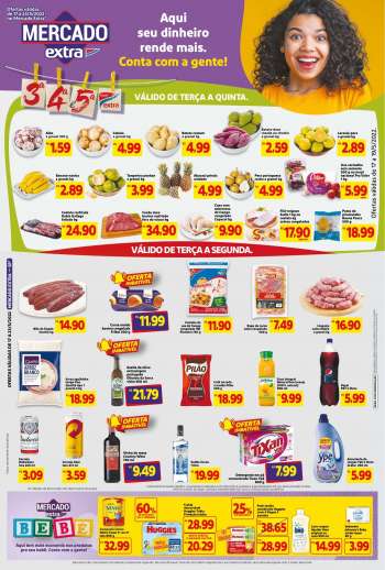 Folheto Mercado Extra - 17/05/2022 - 23/05/2022.