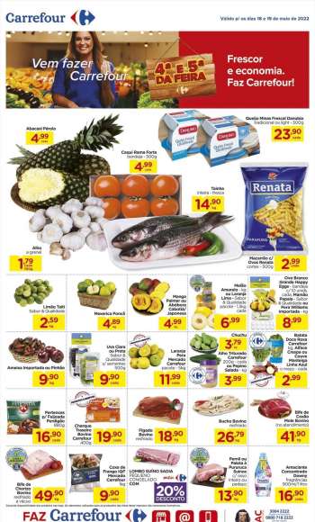 Folheto Carrefour Hiper - 18/05/2022 - 19/05/2022.