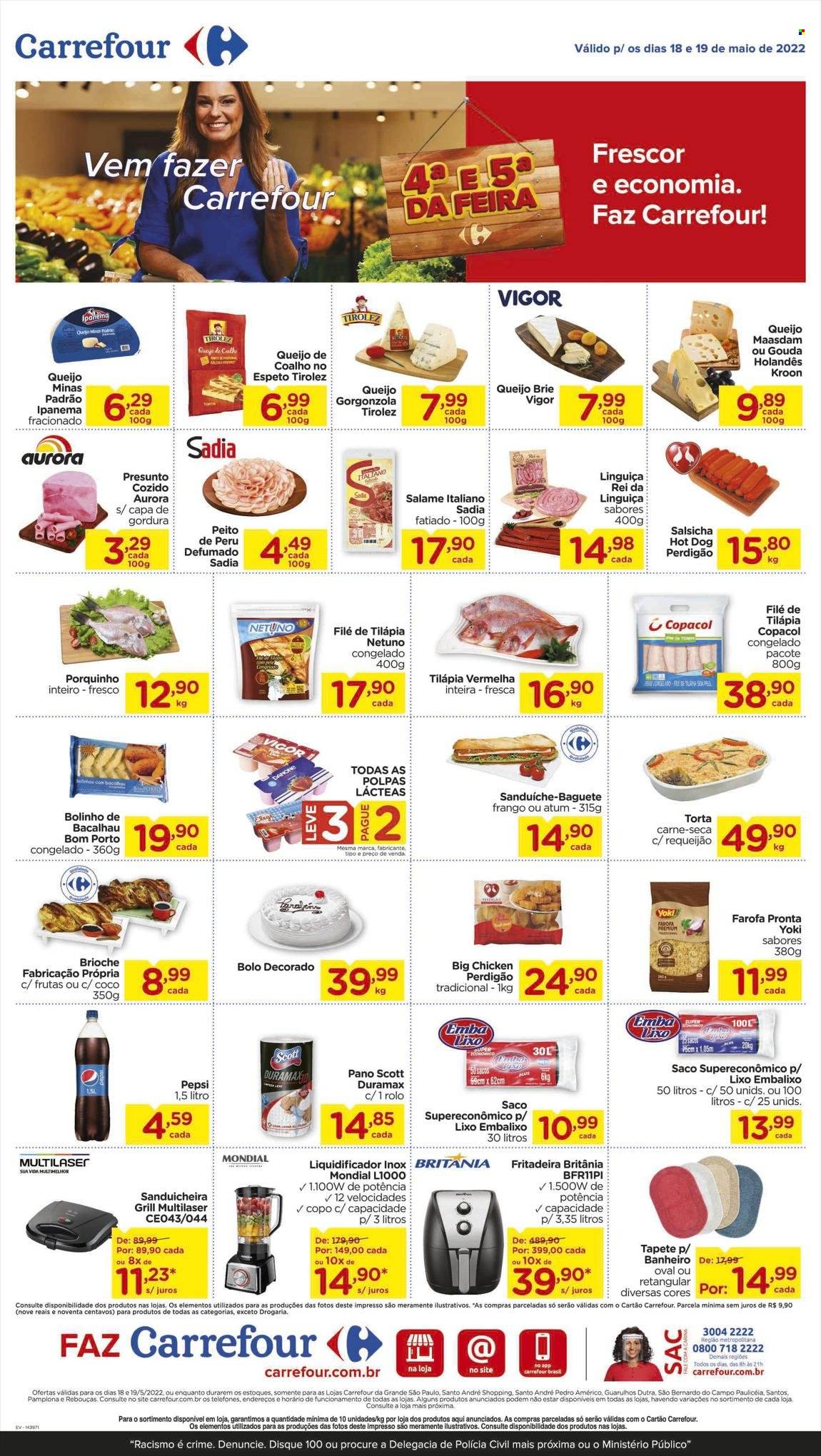Folheto Carrefour Hiper - 18/05/2022 - 19/05/2022. Página 2