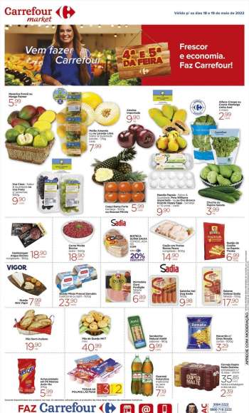 Folheto Carrefour Market - 18/05/2022 - 19/05/2022.