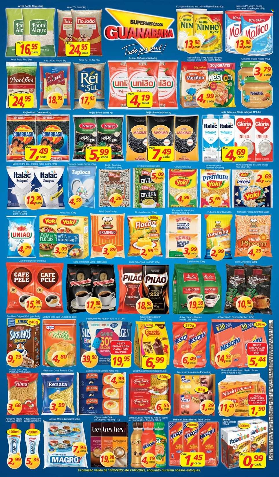 Folheto Supermercados Guanabara - 18/05/2022 - 21/05/2022. Página 2