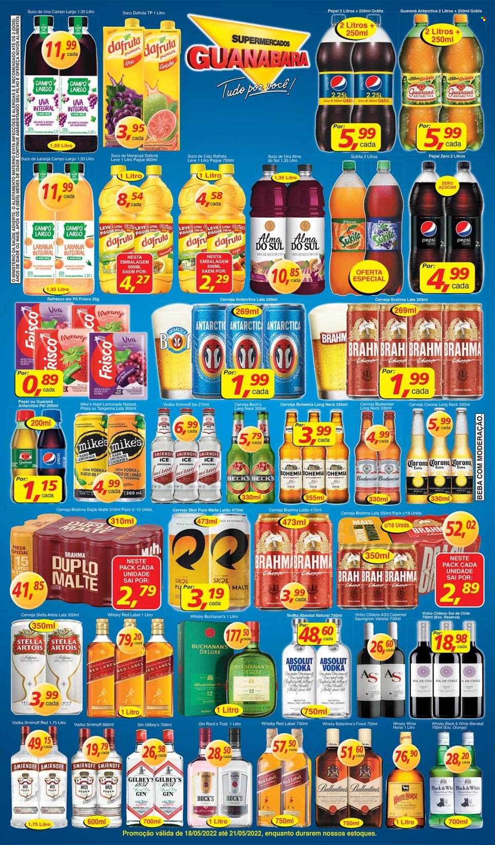 Folheto Supermercados Guanabara - 18/05/2022 - 21/05/2022. Página 7