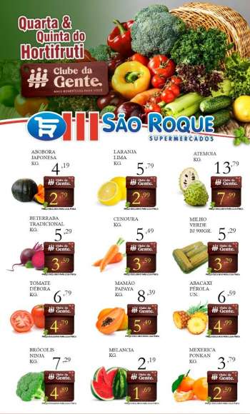 Folheto São Roque Supermercados - 18/05/2022 - 19/05/2022.