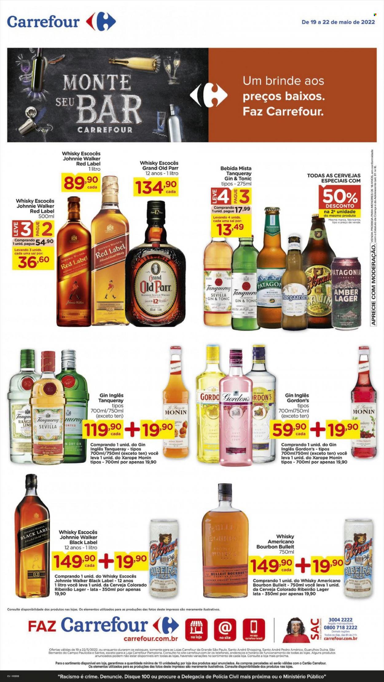 Folheto Carrefour Hiper - 19/05/2022 - 22/05/2022. Página 1