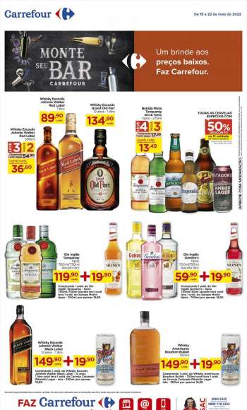 Folheto Carrefour Hiper - 19/05/2022 - 22/05/2022.