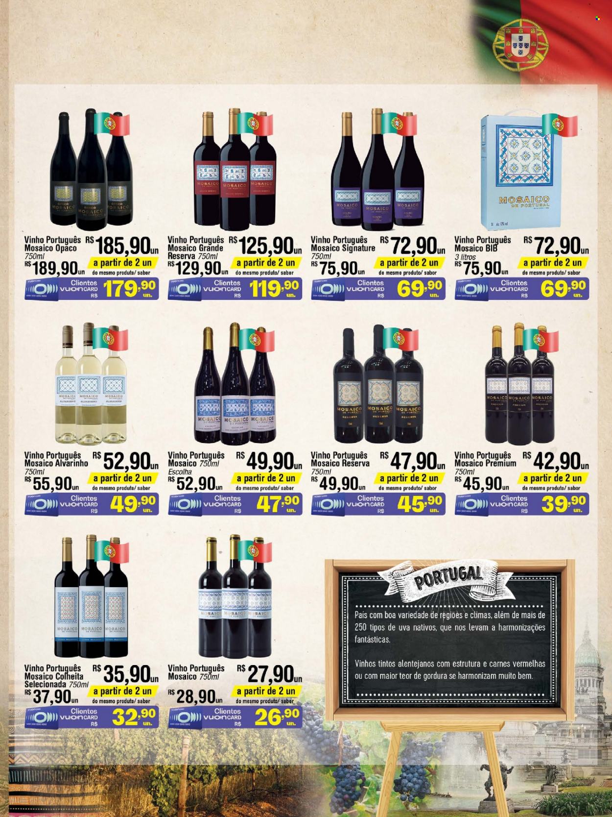 thumbnail - Folheto Fort Atacadista - 19/05/2022 - 06/06/2022 - Produtos em promoção - vinho, vinho português. Página 3.