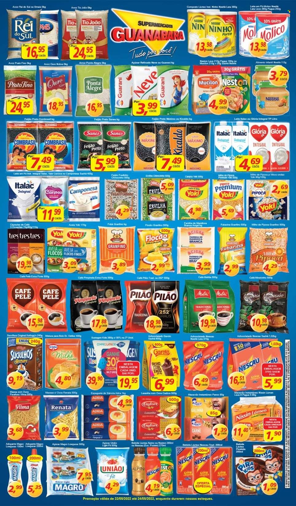 Folheto Supermercados Guanabara - 22/05/2022 - 24/05/2022. Página 2
