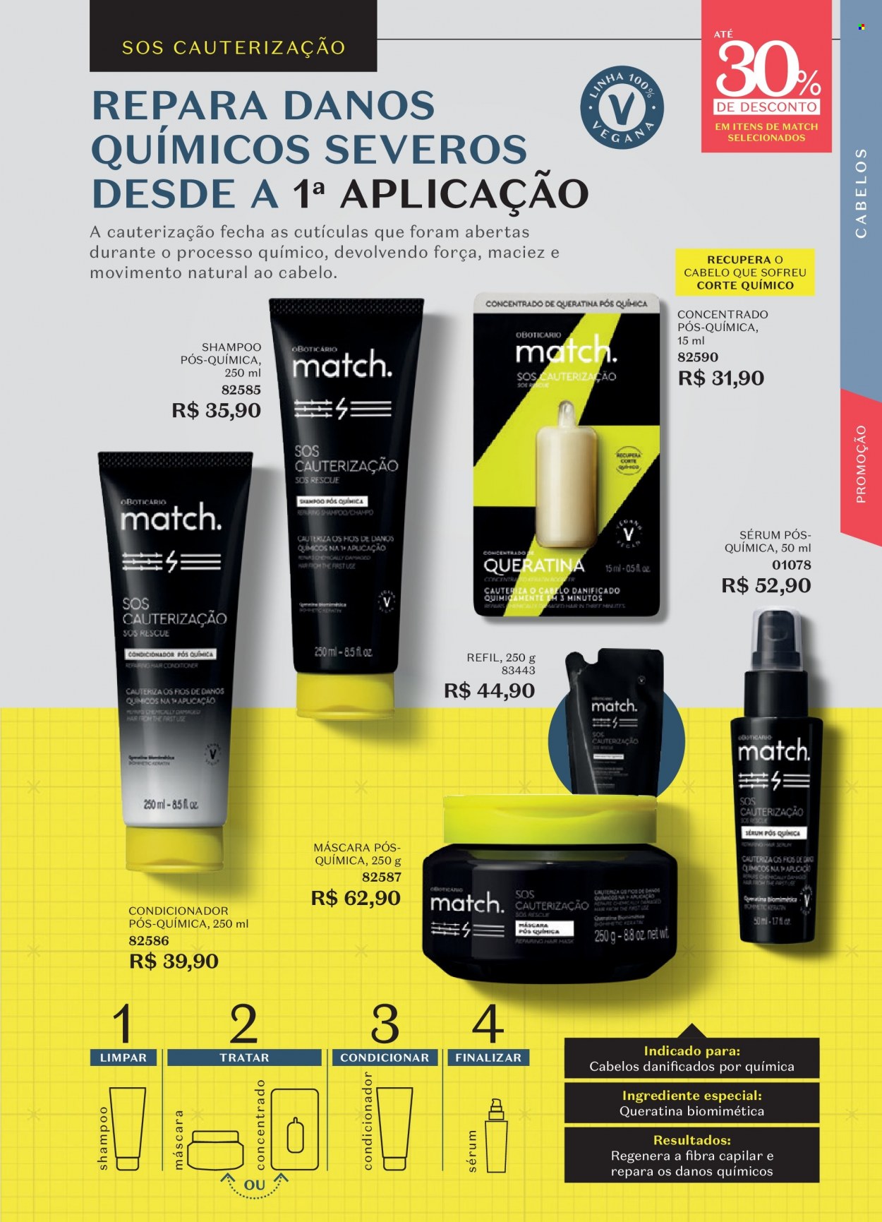 thumbnail - Folheto O Boticário - 23/05/2022 - 12/06/2022 - Produtos em promoção - condicionador, shampoo, máscara, sérum. Página 133.