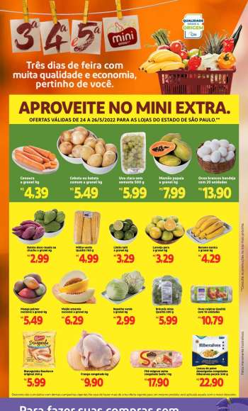 Folheto Mini Extra - 24/05/2022 - 26/05/2022.