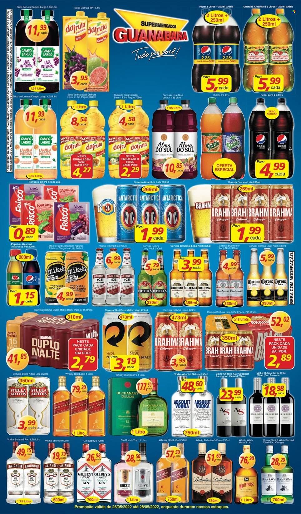 Folheto Supermercados Guanabara - 25/05/2022 - 28/05/2022. Página 7