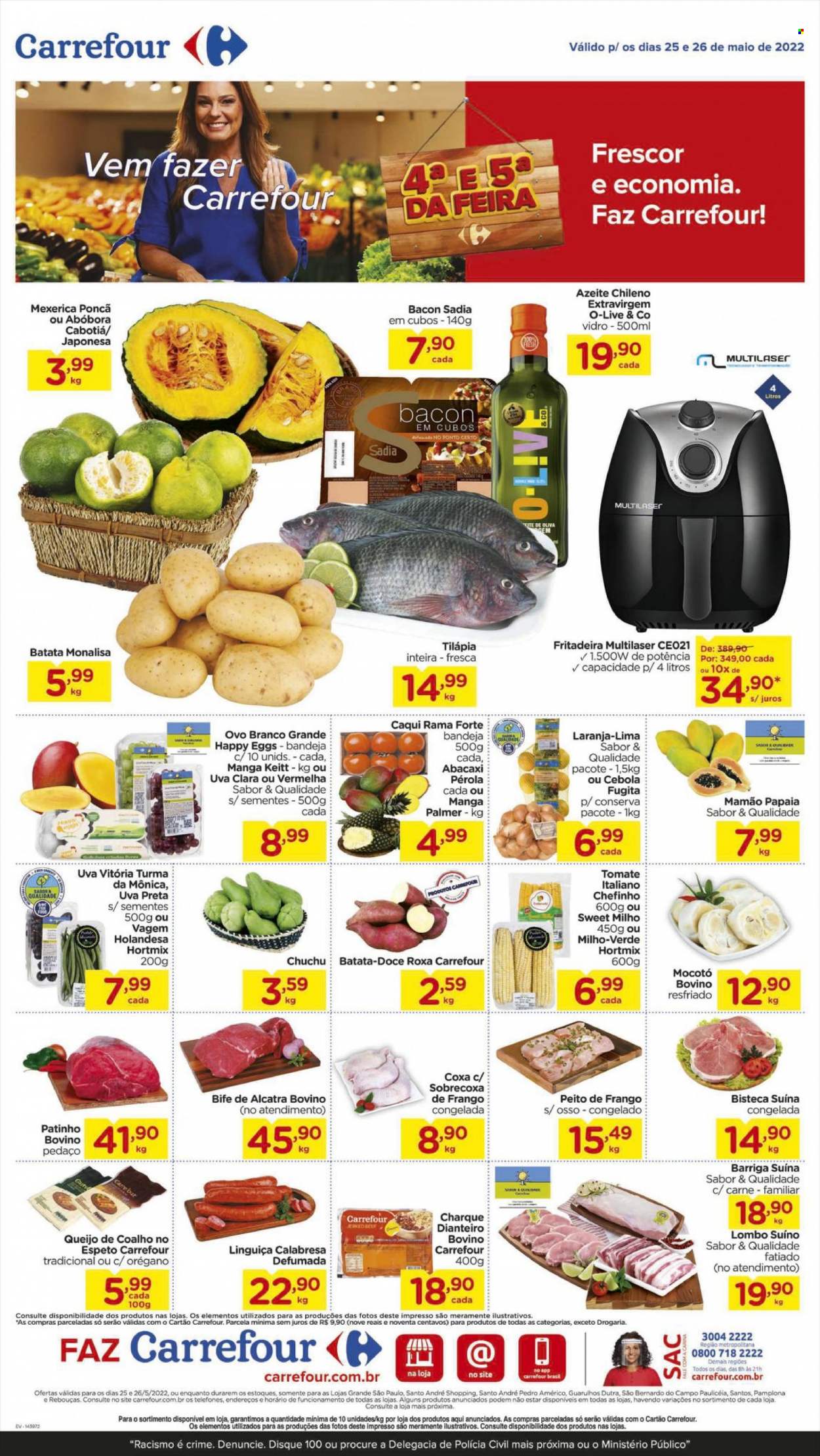 Folheto Carrefour Hiper - 25/05/2022 - 26/05/2022. Página 1