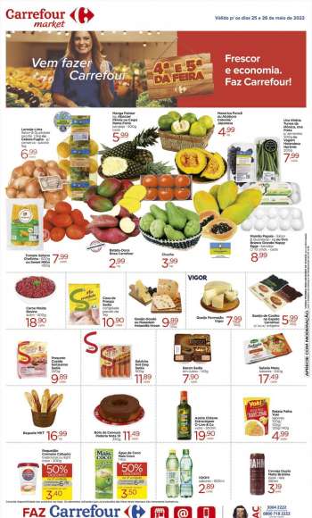Folheto Carrefour Market - 25/05/2022 - 26/05/2022.
