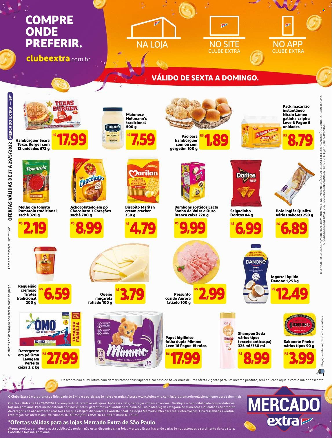 Folheto Mercado Extra - 27/05/2022 - 29/05/2022. Página 2