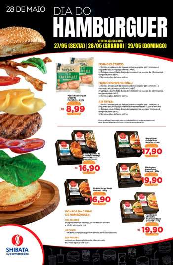 Folheto Shibata Supermercados - 27/05/2022 - 29/05/2022.
