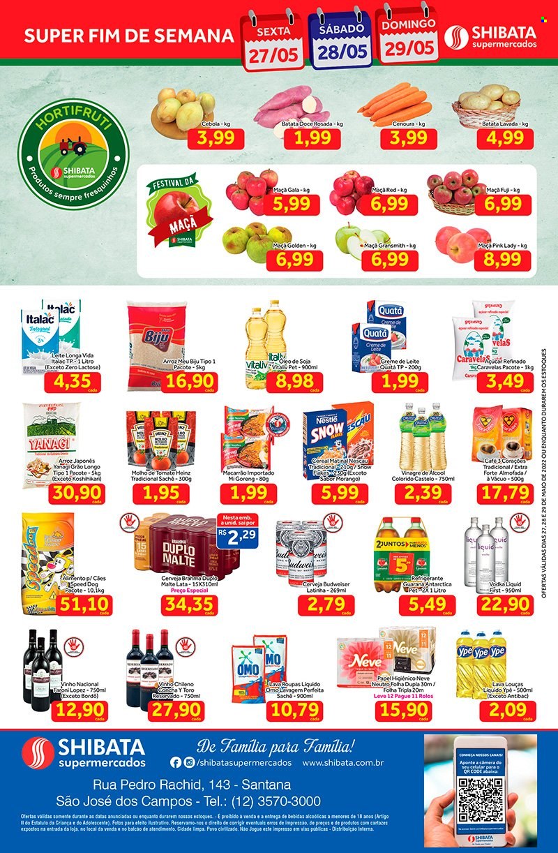 Folheto Shibata Supermercados - 27/05/2022 - 29/05/2022. Página 2
