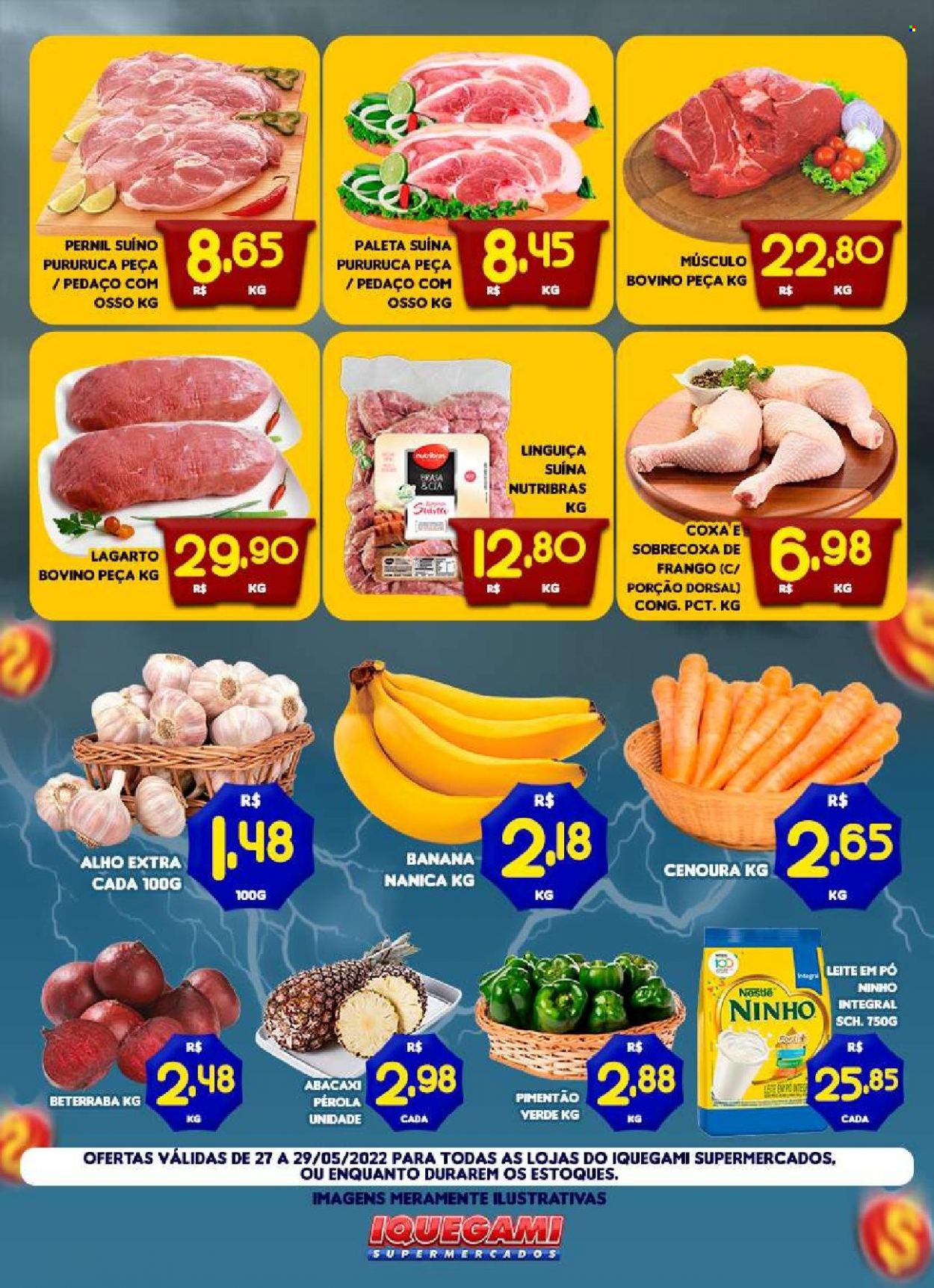thumbnail - Folheto Iquegami Supermercados - 27/05/2022 - 29/05/2022.