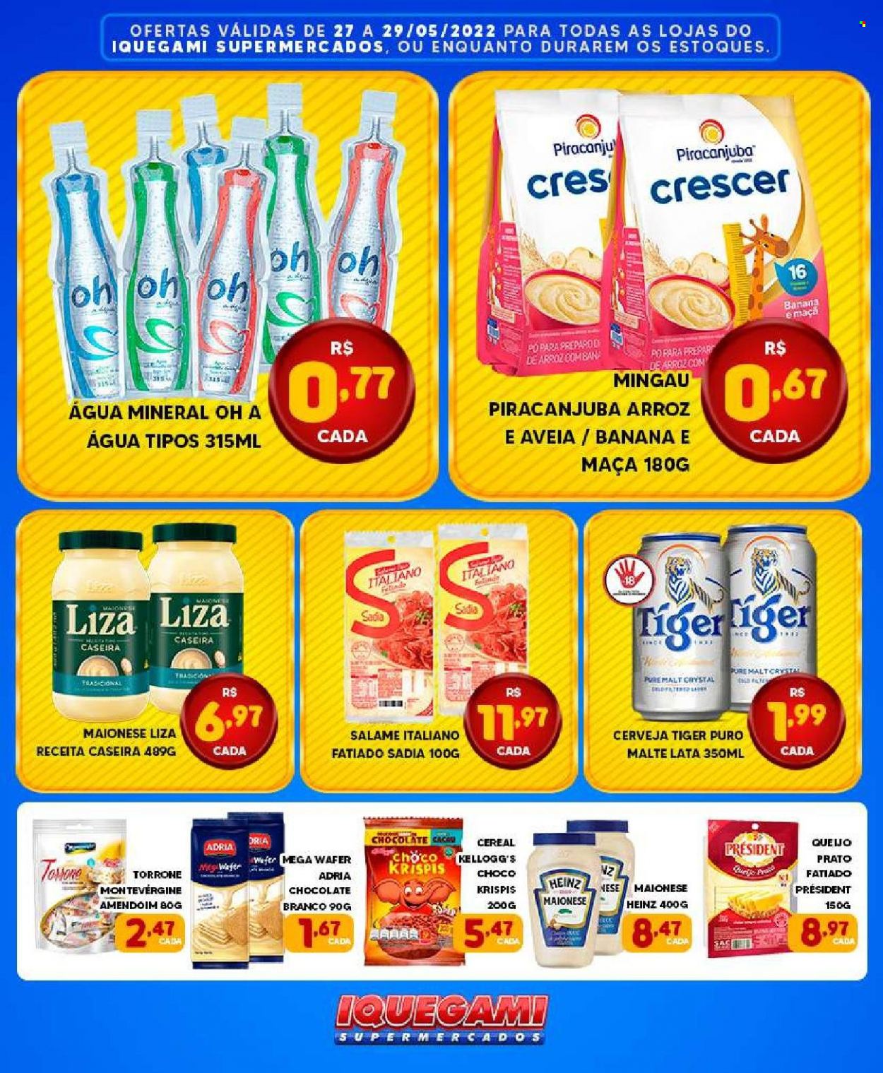 thumbnail - Folheto Iquegami Supermercados - 27/05/2022 - 29/05/2022.
