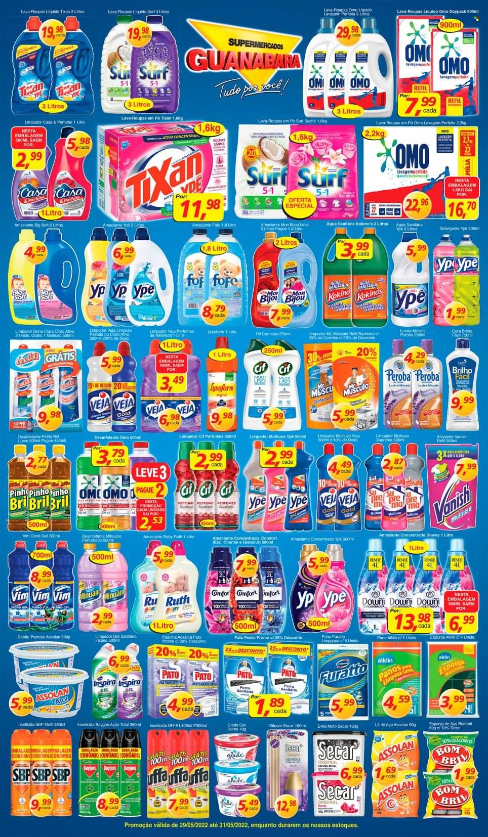 Folheto Supermercados Guanabara - 29/05/2022 - 31/05/2022. Página 8