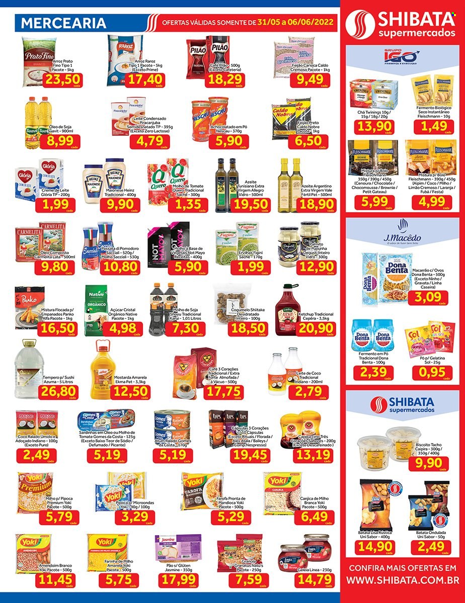 Folheto Shibata Supermercados - 31/05/2022 - 06/06/2022. Página 2