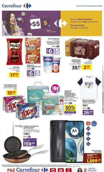 Folheto Carrefour Hiper - 31/05/2022 - 09/06/2022.