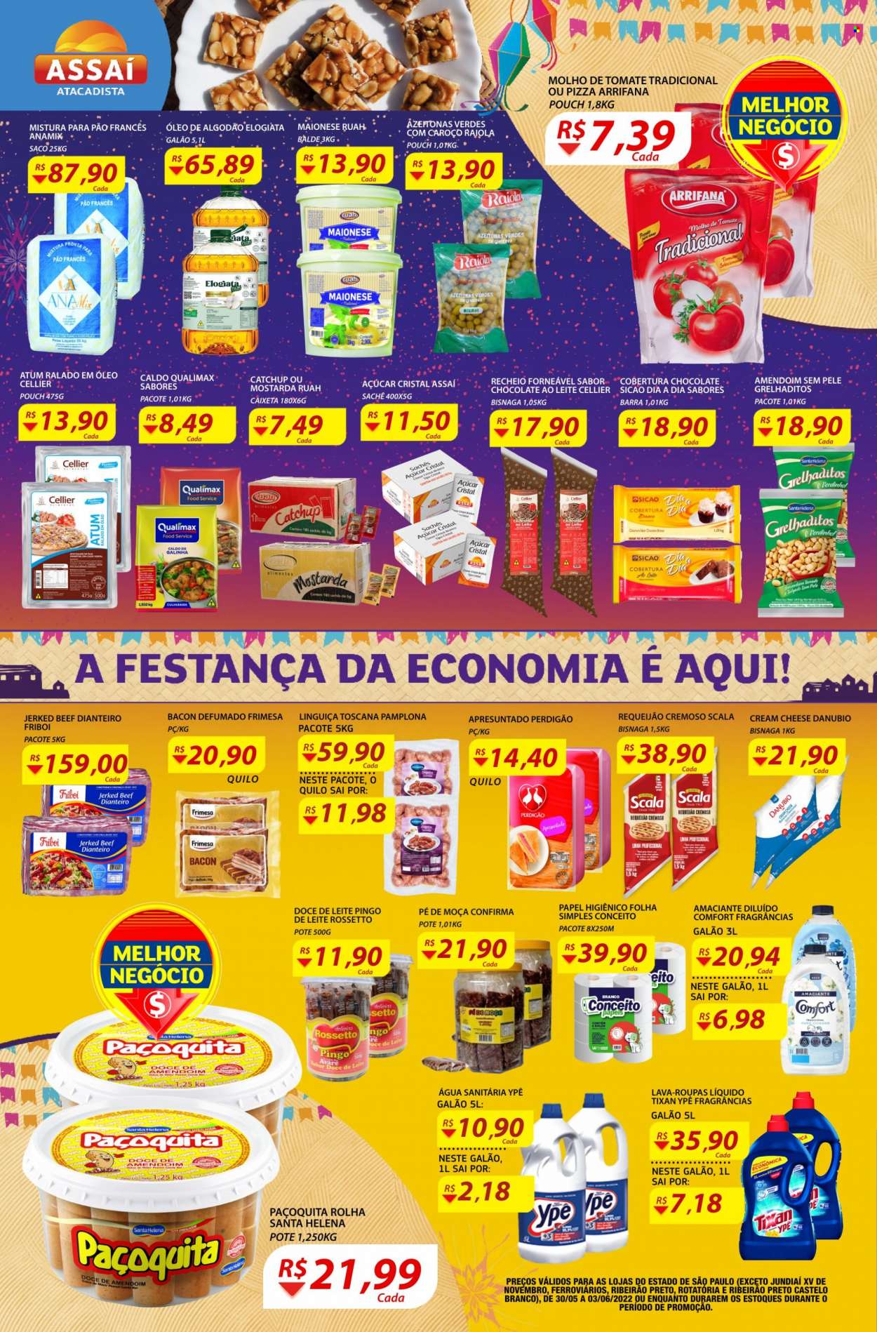 Folheto Assaí Atacadista - 30/05/2022 - 03/06/2022. Página 2