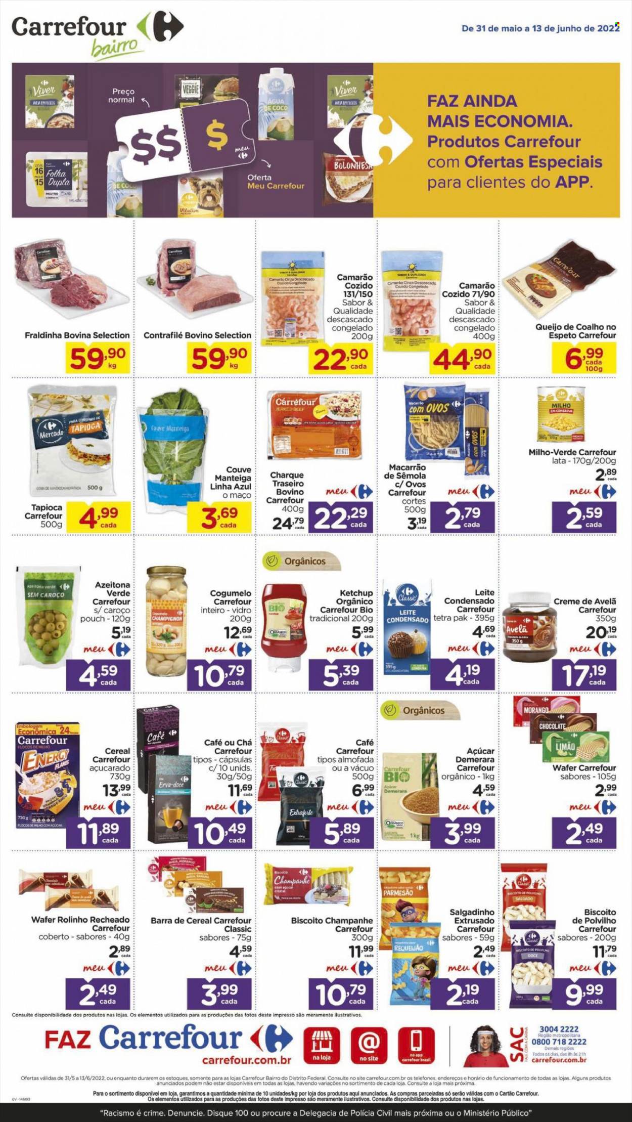 Folheto Carrefour Bairro - 31/05/2022 - 13/06/2022. Página 1