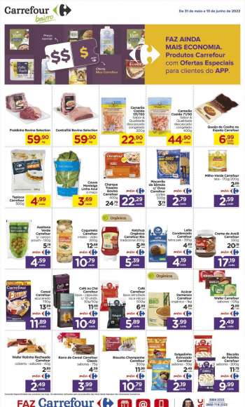 Folheto Carrefour Bairro - 31/05/2022 - 13/06/2022.