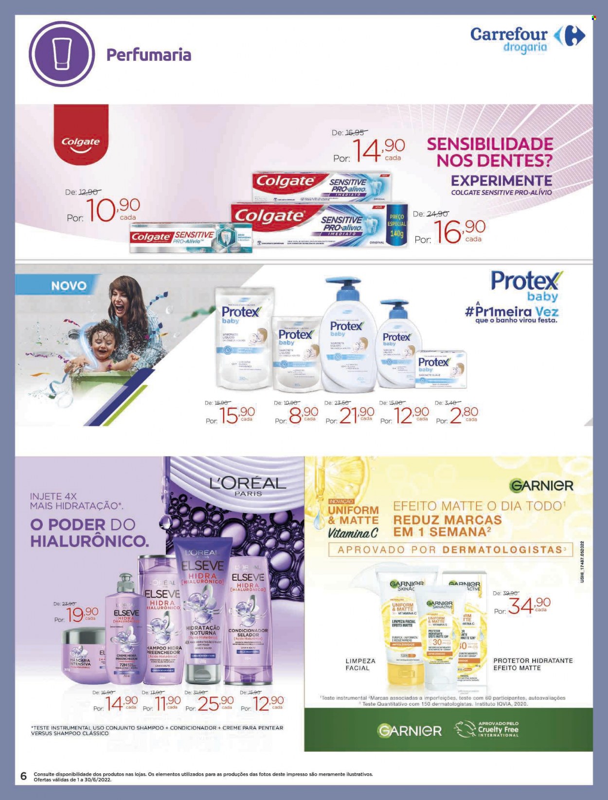 Folheto Carrefour Drogaria - 01/06/2022 - 30/06/2022. Página 6
