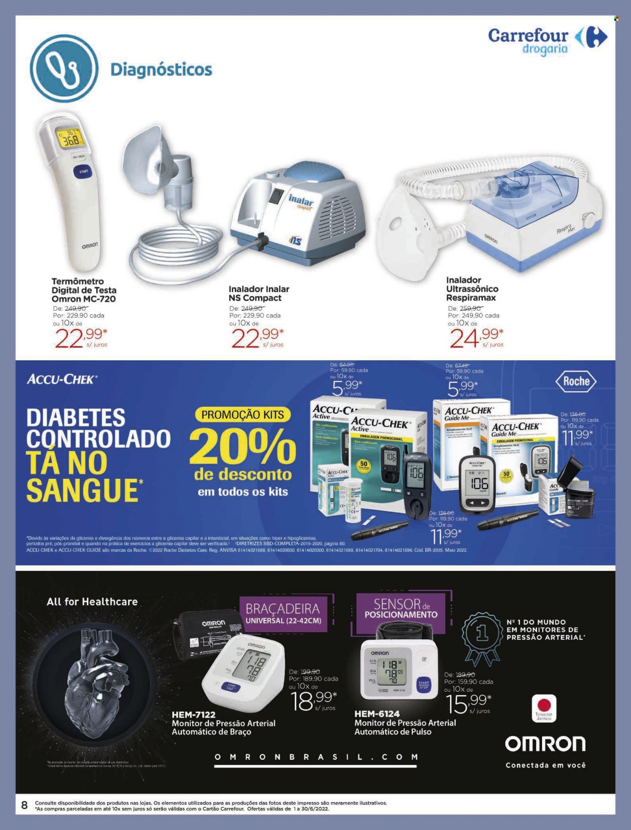 Folheto Carrefour Drogaria - 01/06/2022 - 30/06/2022. Página 8