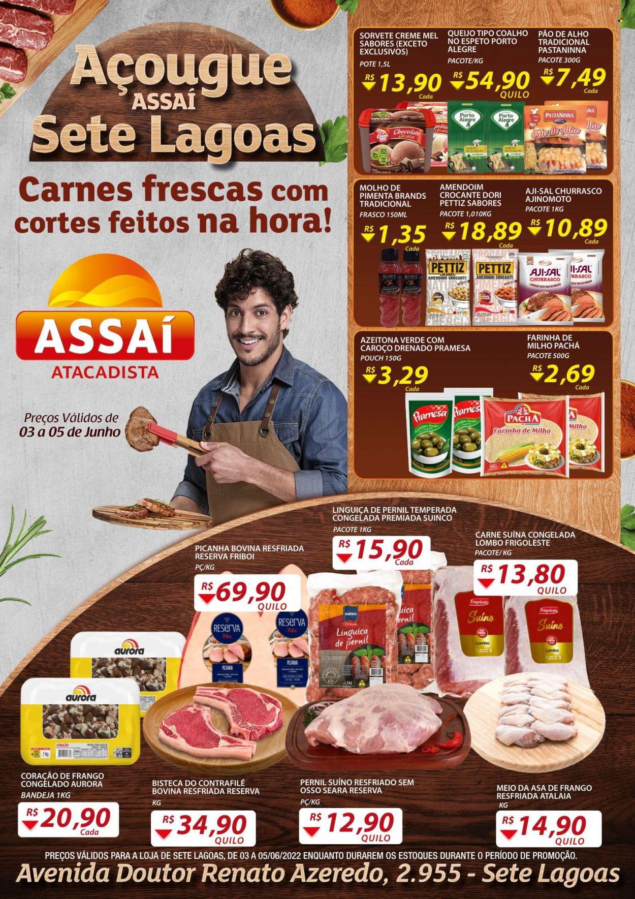 Folheto Assaí Atacadista - 03/06/2022 - 05/06/2022. Página 1