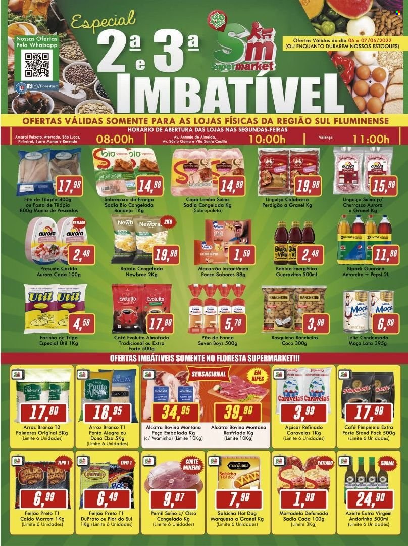 Folheto Rede Supermarket - 06/06/2022 - 07/06/2022. Página 1