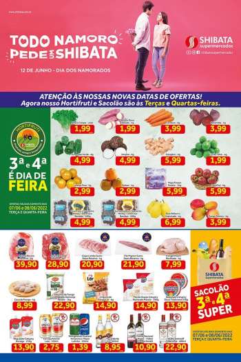 Folheto Shibata Supermercados - 07/06/2022 - 13/06/2022.