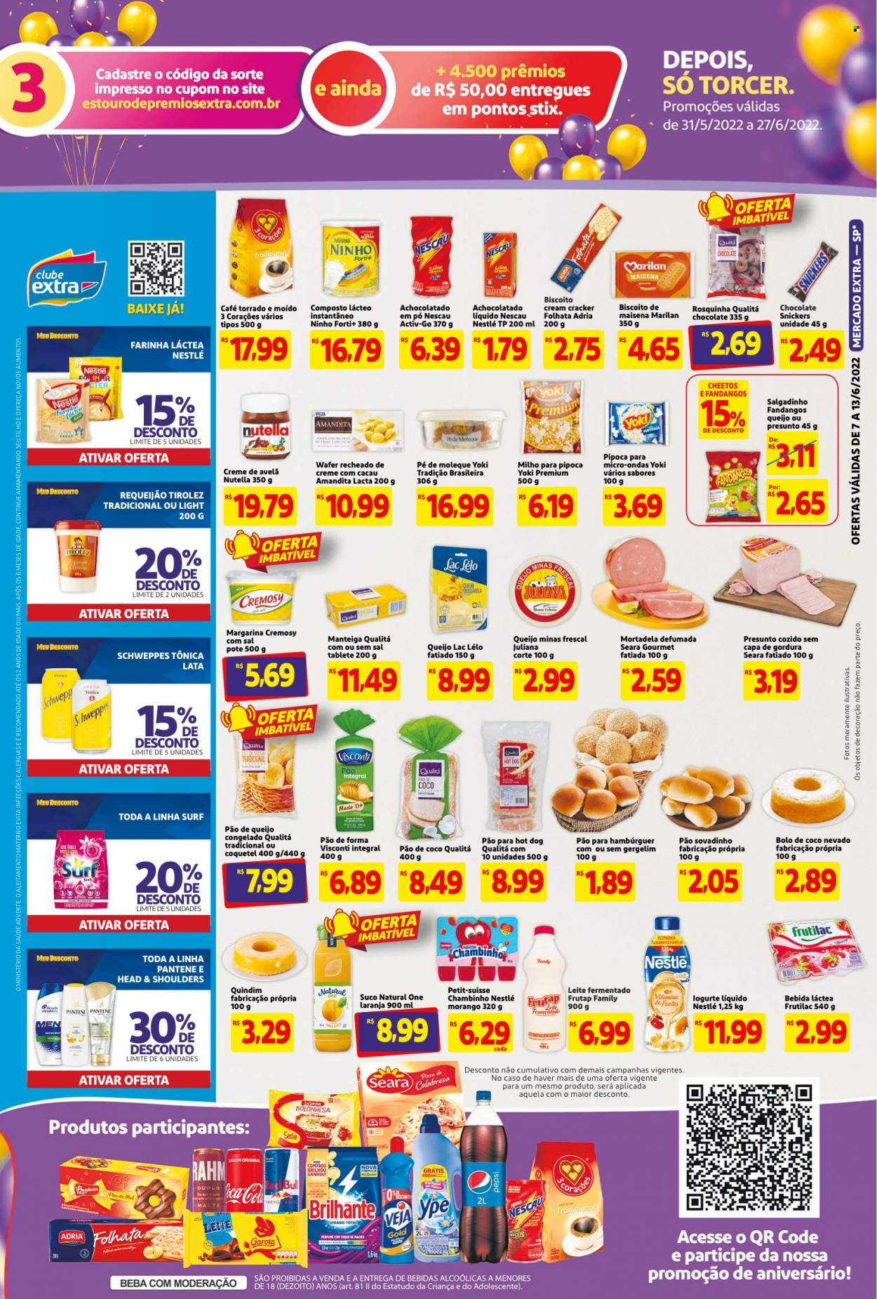 Folheto Mercado Extra - 07/06/2022 - 13/06/2022. Página 3