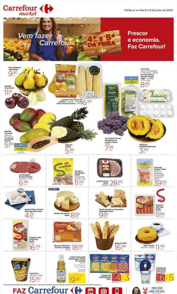 Folheto Carrefour Market - 08/06/2022 - 09/06/2022.