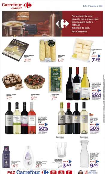 Folheto Carrefour Market - 07/06/2022 - 27/06/2022.