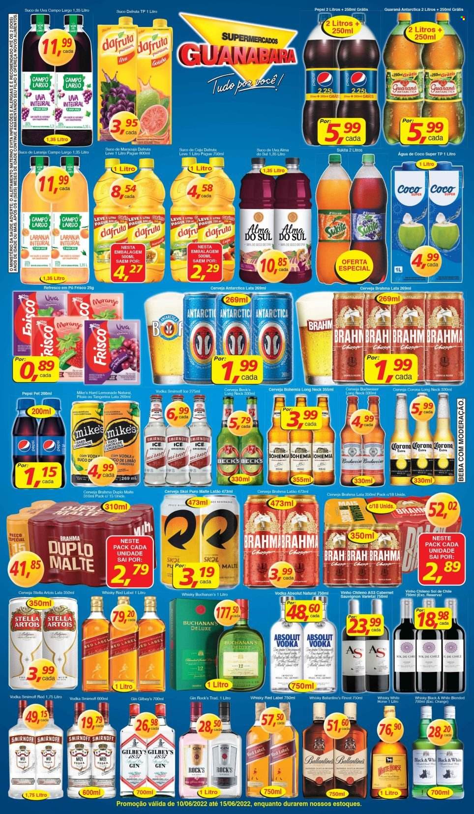 Folheto Supermercados Guanabara - 10/06/2022 - 15/06/2022. Página 4