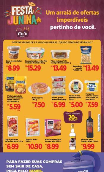 Folheto Mini Extra - 09/06/2022 - 22/06/2022.