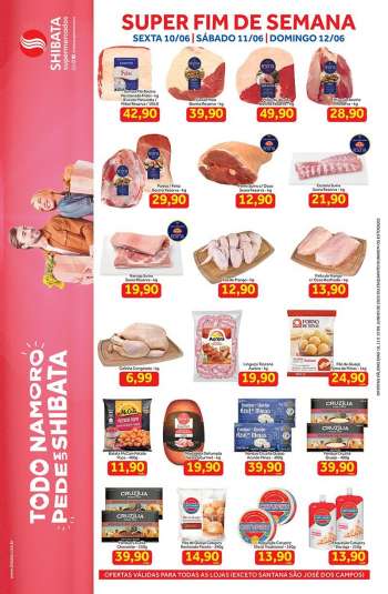 Folheto Shibata Supermercados - 10/06/2022 - 12/06/2022.