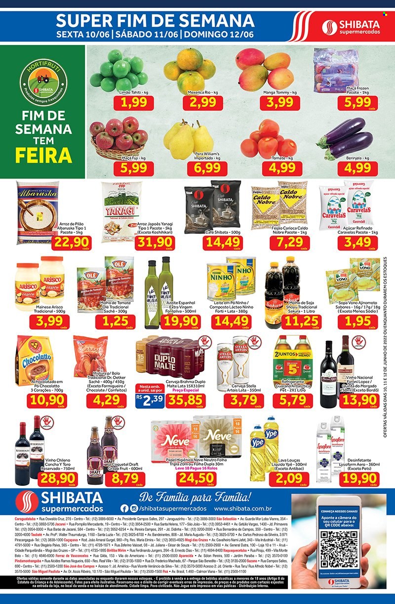 Folheto Shibata Supermercados - 10/06/2022 - 12/06/2022. Página 2