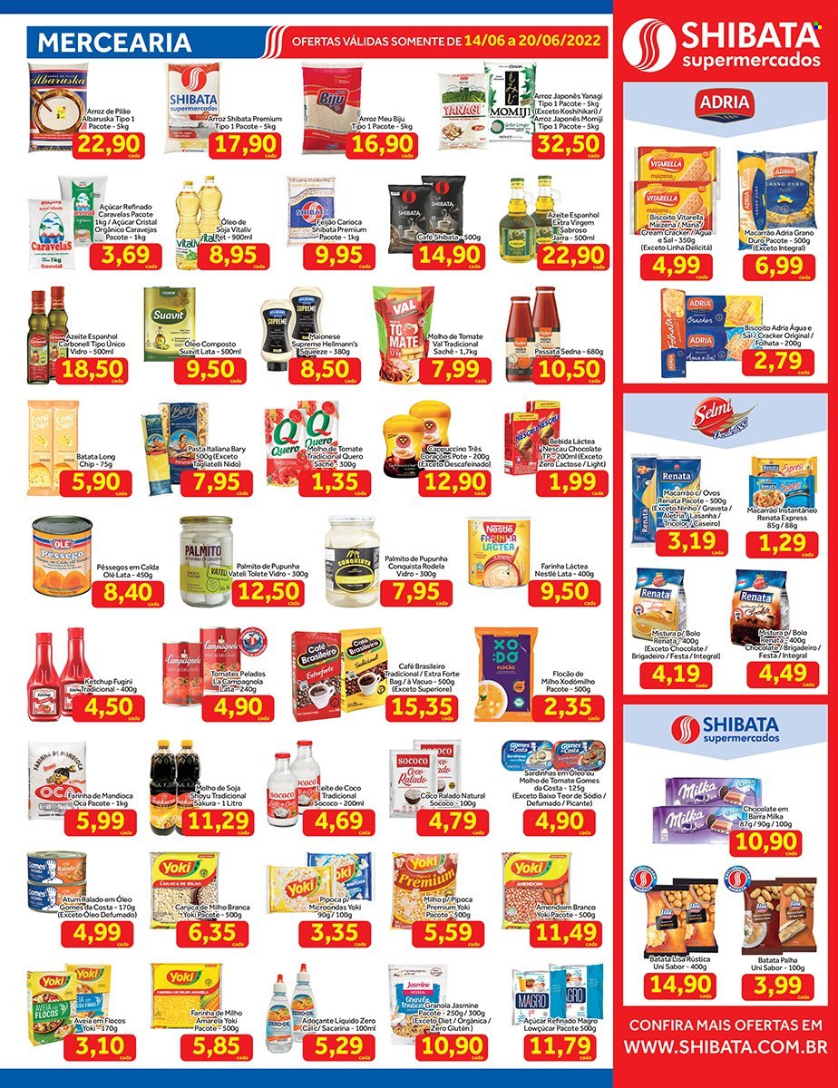 Folheto Shibata Supermercados - 14/06/2022 - 20/06/2022. Página 2