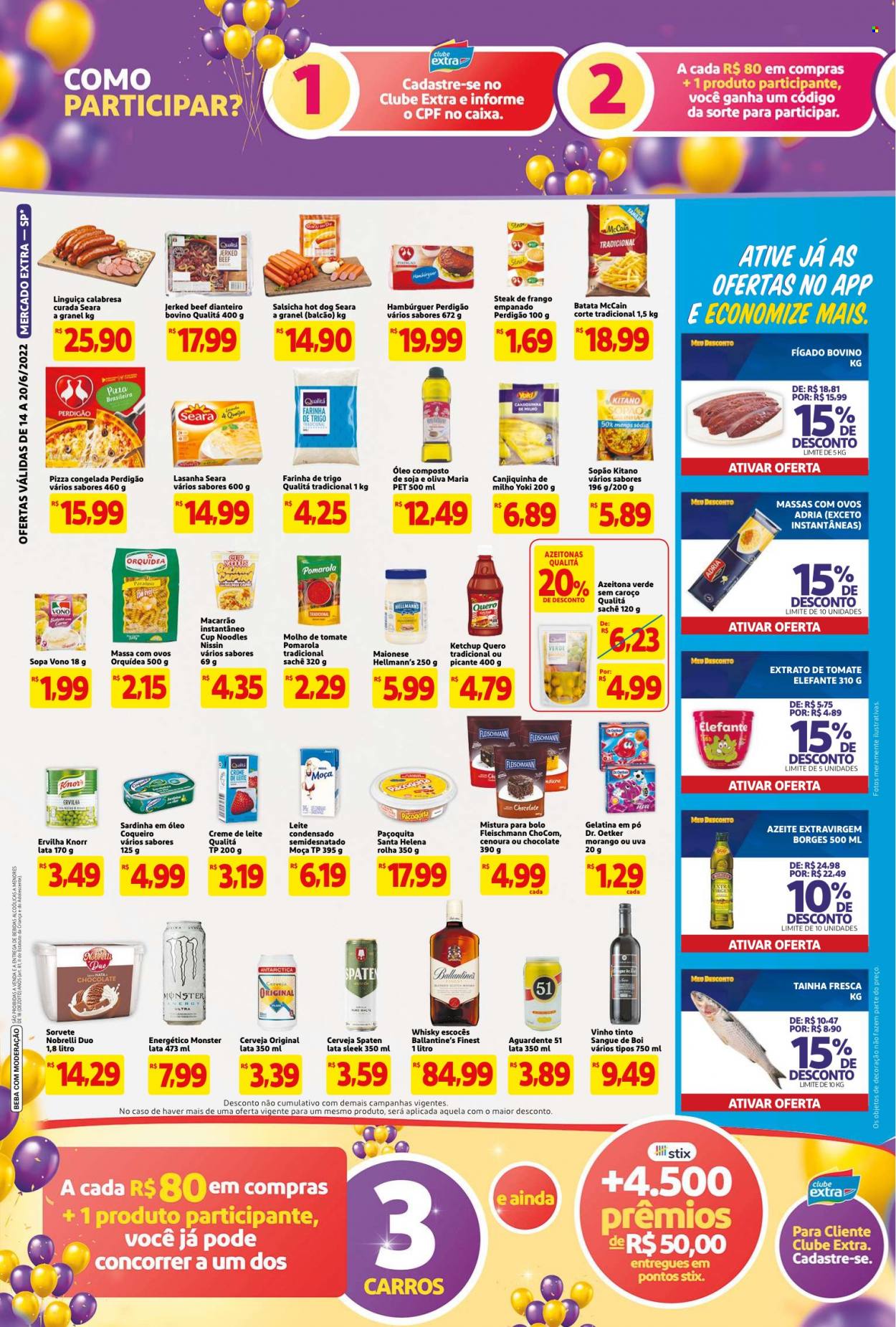 Folheto Mercado Extra - 14/06/2022 - 20/06/2022. Página 2