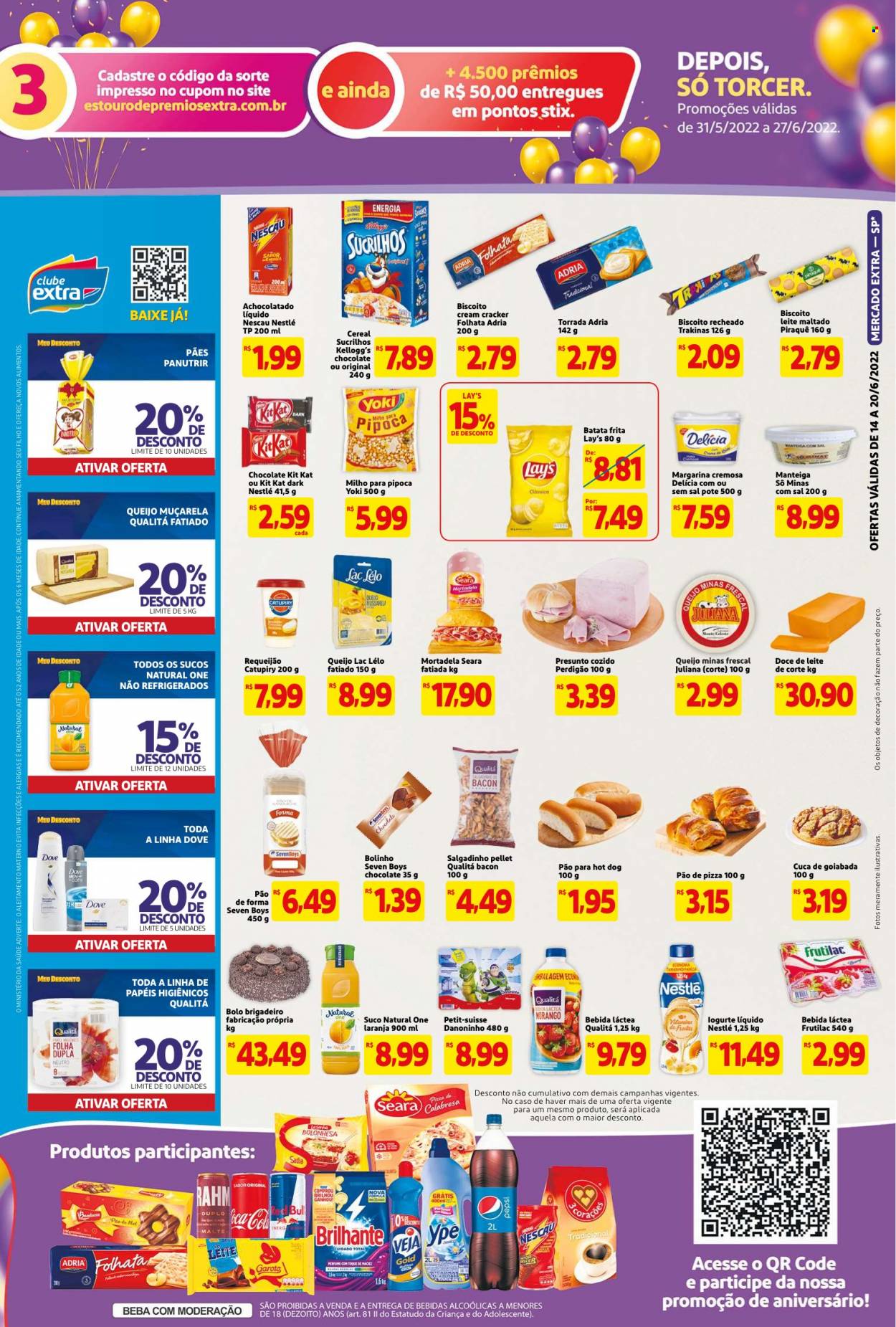 Folheto Mercado Extra - 14/06/2022 - 20/06/2022. Página 3