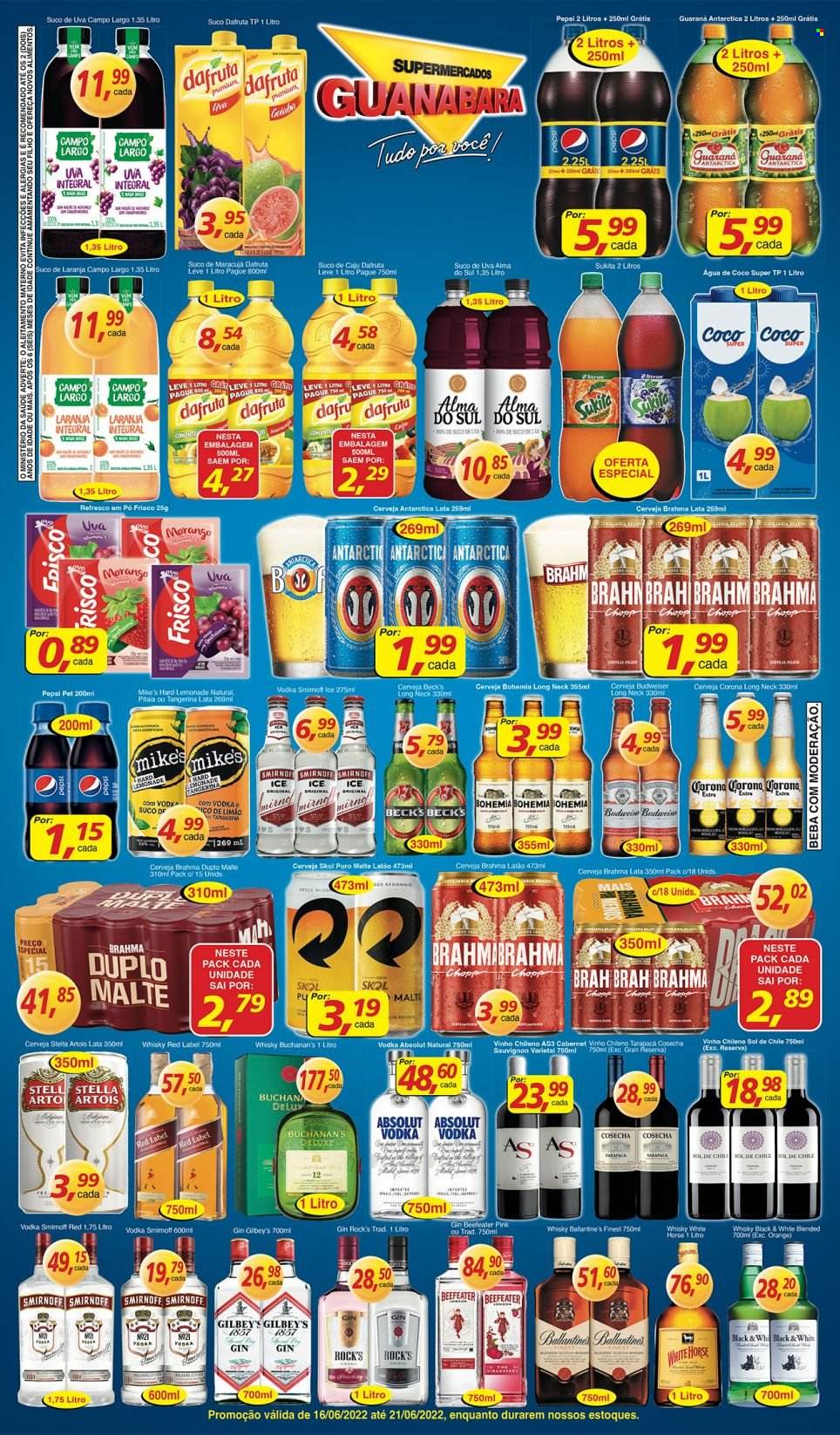 Folheto Supermercados Guanabara - 16/06/2022 - 21/06/2022. Página 4