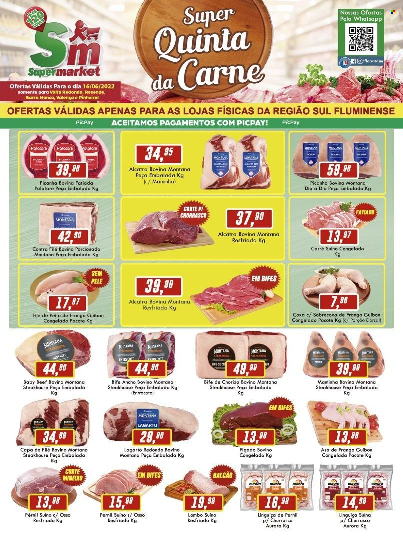 Folheto Rede Supermarket - 16/06/2022 - 16/06/2022. Página 1
