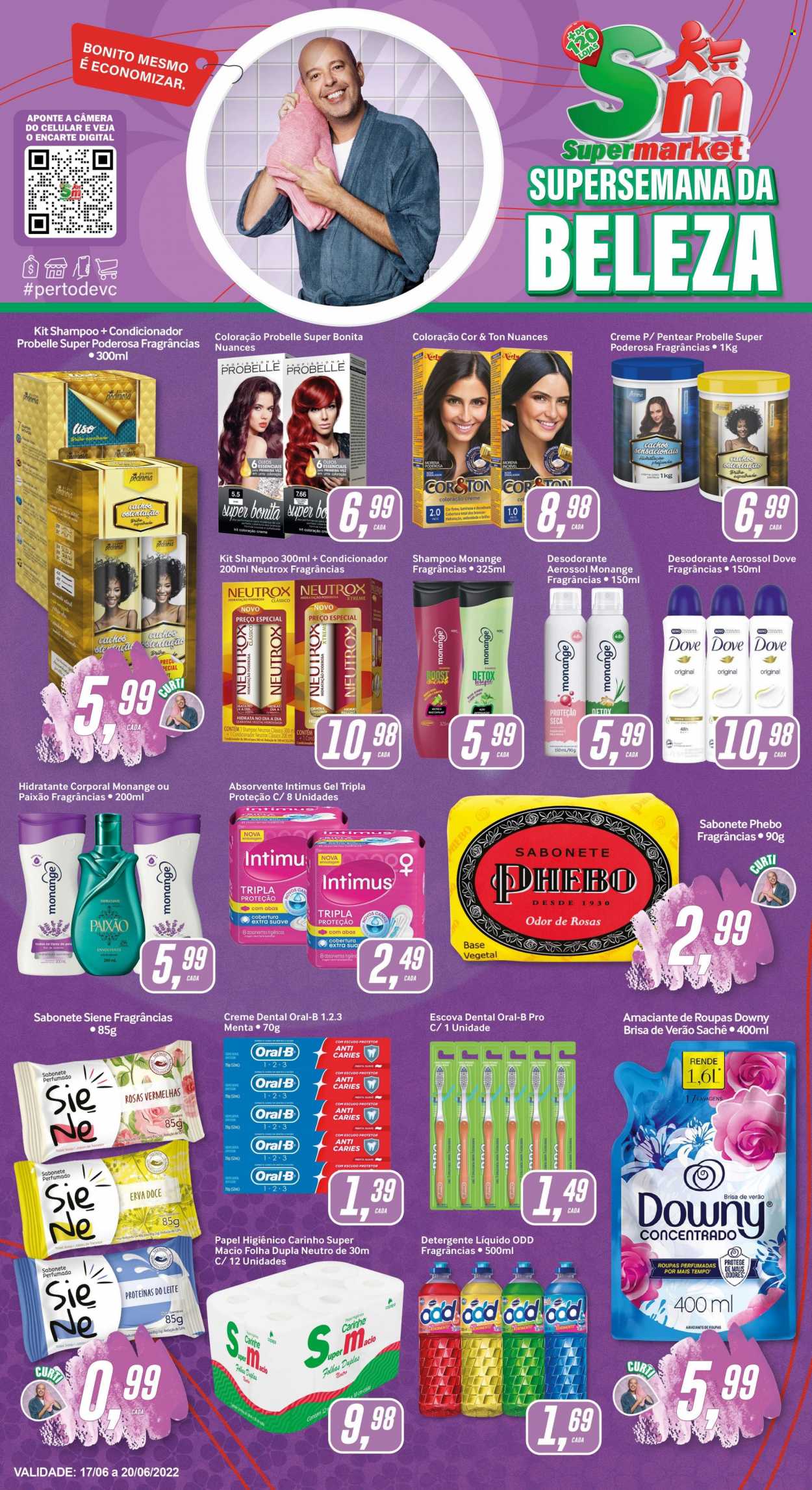 Folheto Rede Supermarket - 17/06/2022 - 20/06/2022. Página 1