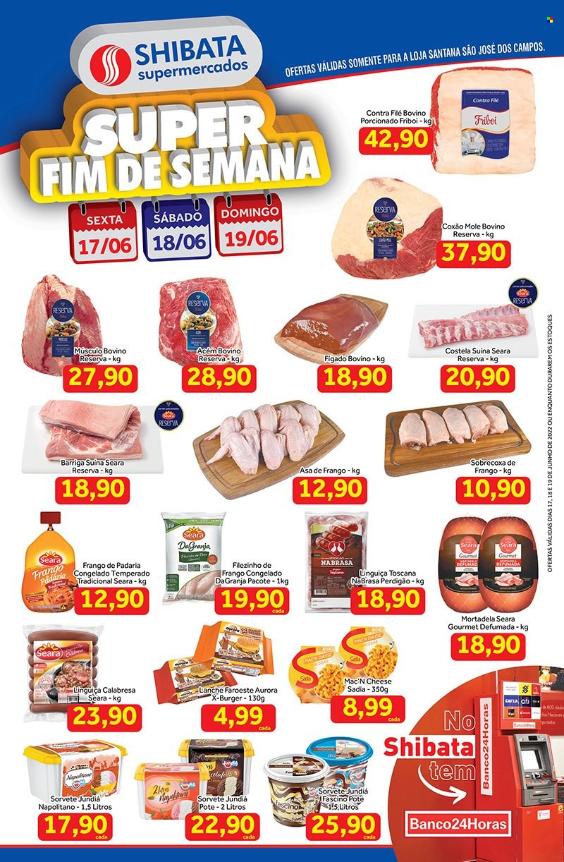 Folheto Shibata Supermercados - 18/06/2022 - 19/06/2022. Página 1